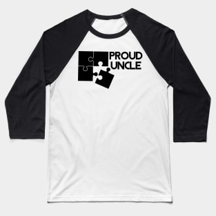 Autism Uncle Baseball T-Shirt